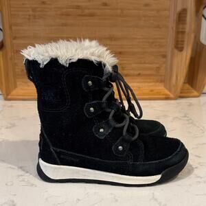 Sorel Kids Whitney II Short Lace boot waterproof, insulated winter boot size 12
